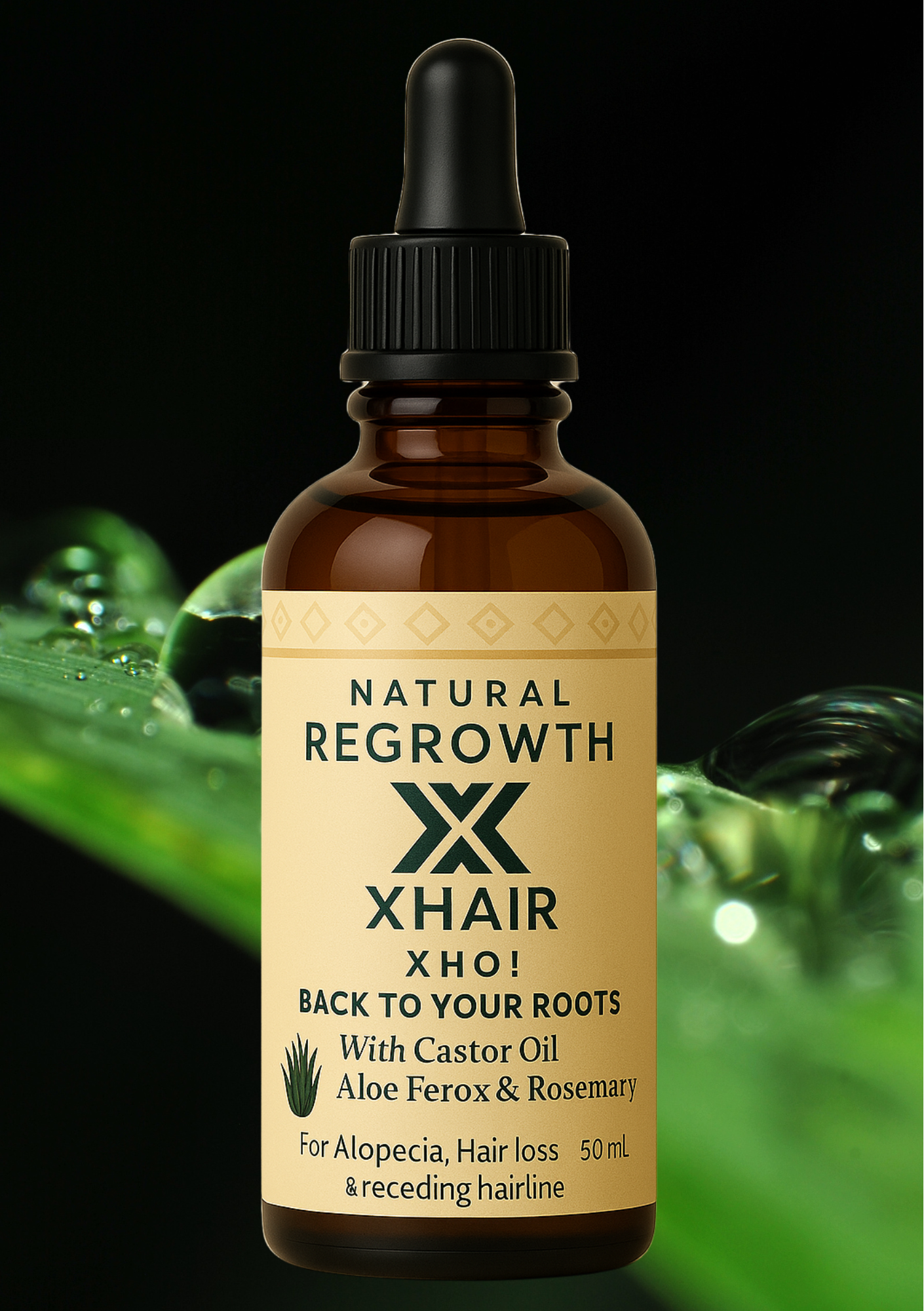 🌿 XHair Oil – Regrow, Strengthen, and Restore 🌿